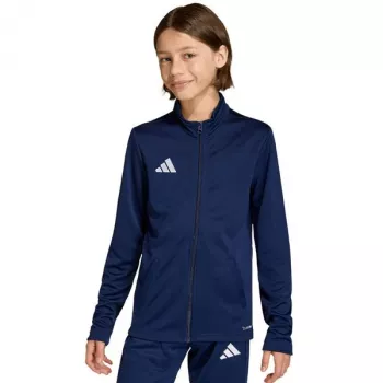 adidas Entrada 26 trainingsjack voor kinderen marineblauw JZ6611 140cm