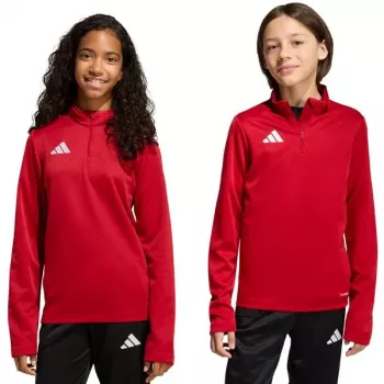 Kinderen trainingsjack adidas Entrada 26 Training Top rood JZ6636 128cm