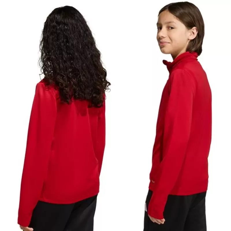 Kinderen trainingsjack adidas Entrada 26 Training Top rood JZ6636 128cm