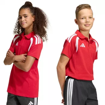 adidas Tiro 26 League Polo kinderen rood KF3408 140cm