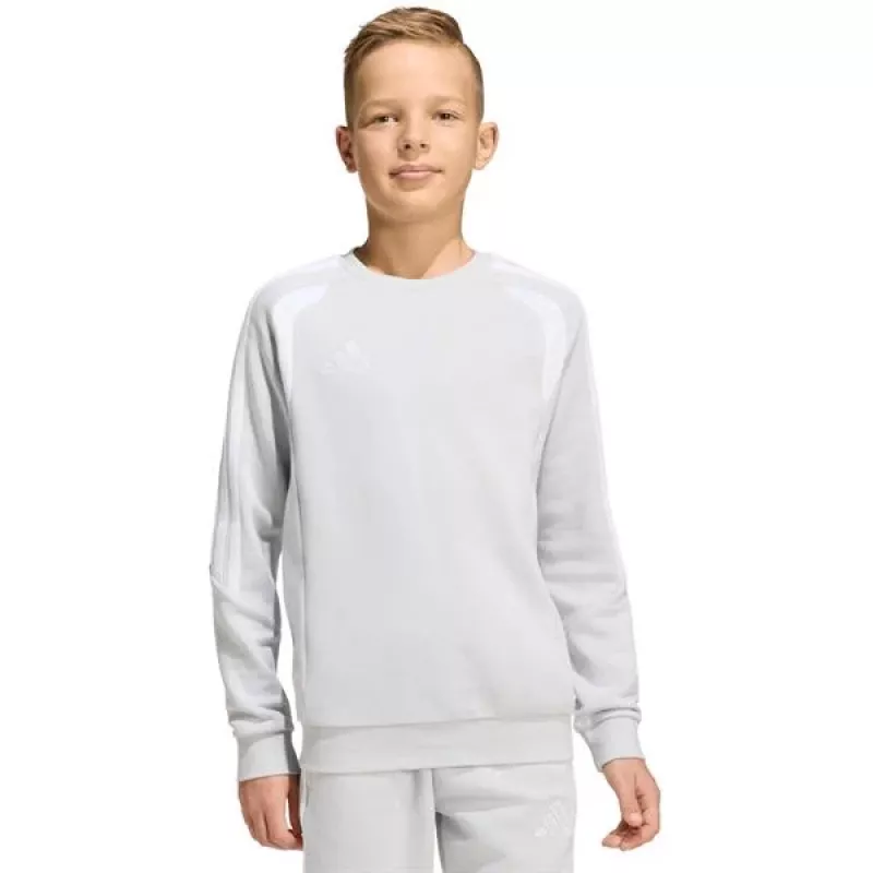 Kinderen sweatshirt adidas Tiro 26 League Sweat Crew grijs KF5823 152cm