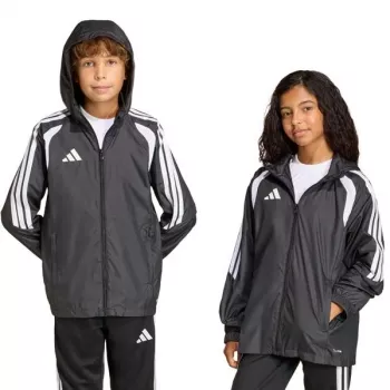 adidas Tiro 26 League Windbreaker kinderjack zwart JY9726 140cm