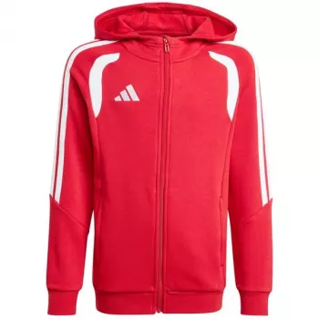 adidas Tiro 26 League Sweat Full Zip Hoodie kindersweatshirt rood KF9101 152cm