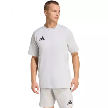 adidas Tiro 26 Travel T-Shirt heren lichtgrijs KD1120 XL