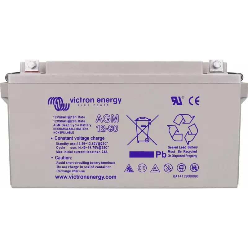 Victron Energy BAT412800104 12V 90Ah GEL deep cycle accu