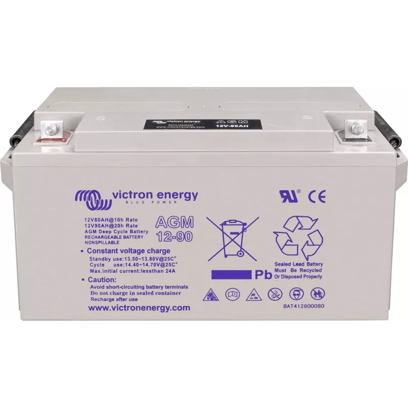 Victron Energy BAT412800104 12V 90Ah GEL deep cycle accu