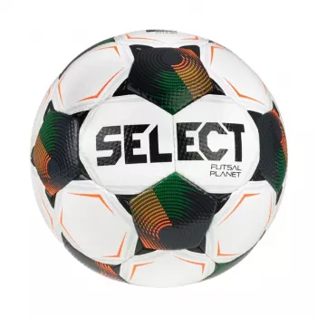 Select Futsal Planet v26 FIFA Basic zaalvoetbal wit-zwart-oranje-groen 1014387 310021 4