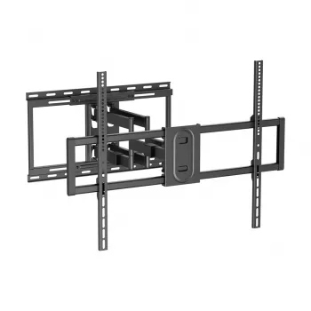 KRUGER & MATZ KM1310 full-motion tv-wandbeugel voor 23-55 inch schermen, 35 kg, VESA 400x400, zwart