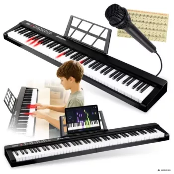 SUPRIMO P-881 BK digitale piano draagbaar zwart