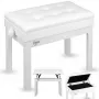 V-TONE PB4 WH pianokruk voor keyboard, wit gelakt