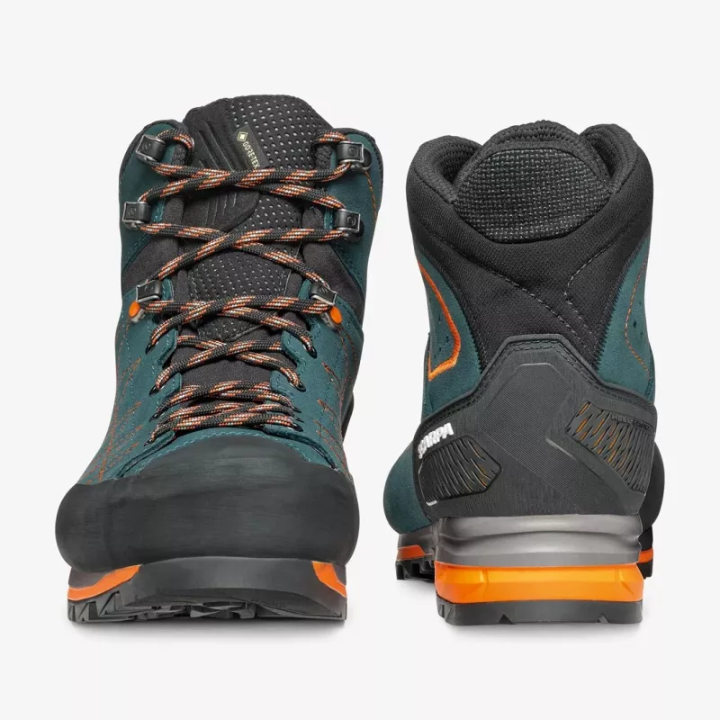 Scarpa Zodiac Trk Gtx trekkingsschoenen - petrol/rust orange maat: 47