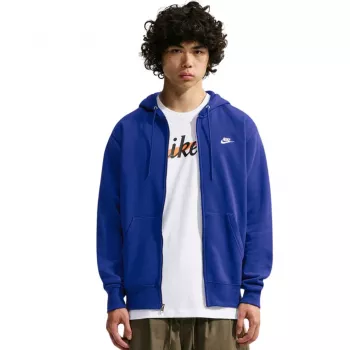 Nike Club BB FZ Hoodie herentrui blauw FN3861 455 M