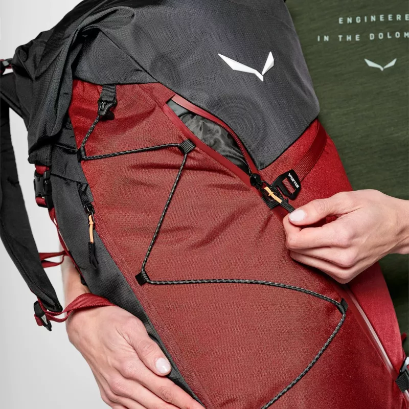 Puez rugzak 40+5l dames-syrah-zwart Out-Uni SALEWA