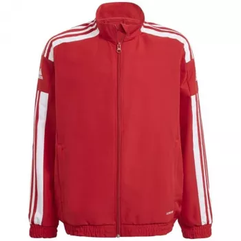 Kinderjack adidas Squadra 21 Presentation Jacket rood GP6439 116cm