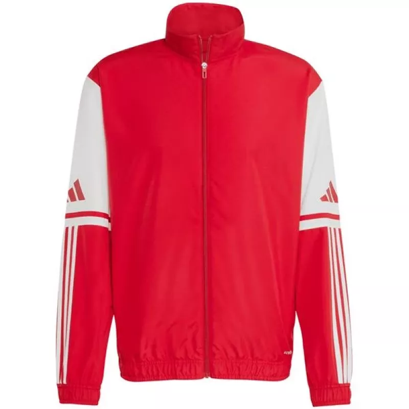 Heren trainingsjack adidas Squadra 25 Presentation rood JD2969 XL
