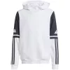 Kinderhoodie adidas Squadra 25 Sweat Hoody wit JD4807 128cm