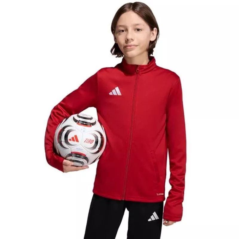 Kinderblouse adidas Entrada 26 Track rood JZ6612 128cm