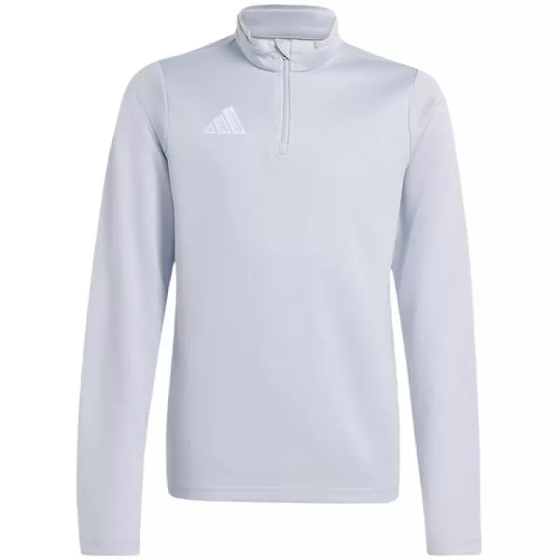 adidas Entrada 26 Trainingsjas voor kinderen lichtgrijs JZ6637 116cm