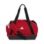 adidas Tiro Duffle Small met bodemvak rood JY7964