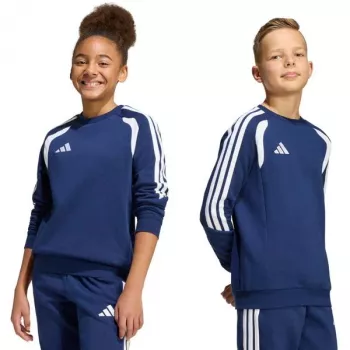 Kinderen sweatshirt adidas Tiro 26 League Sweat Crew marineblauw KF5821 140cm