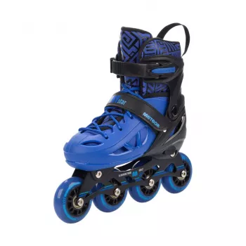 Meteor Loky Inline-Skates Zwart-Blauw 17484-17485 34-37