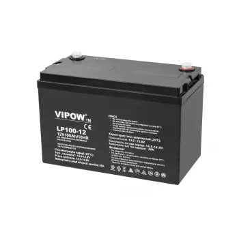 VIPOW gel-accu 12V 100Ah