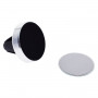 2GO MINI MAG passieve autotelefoonhouder zuignap magnetische houder voor smartphones, zwart & wit 795795