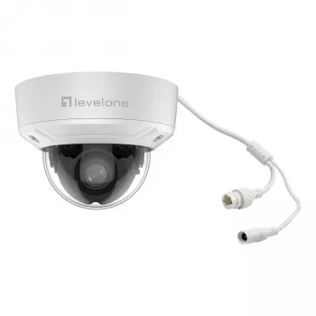 LevelOne FCS-3461 dome IP-camera 2MP 4x zoom H.265 PoE binnen/buiten