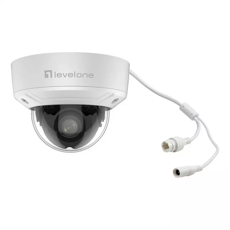 LevelOne FCS-3461 dome IP-camera 2MP 4x zoom H.265 PoE binnen/buiten