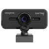 Creative Live! Cam Sync V3 2K QHD webcam met dubbele microfoons en privacysluiting, zwart