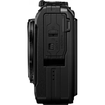 OM System Tough TG-7 zwart robuuste compactcamera, 12 MP, 4K video, waterdicht 15m