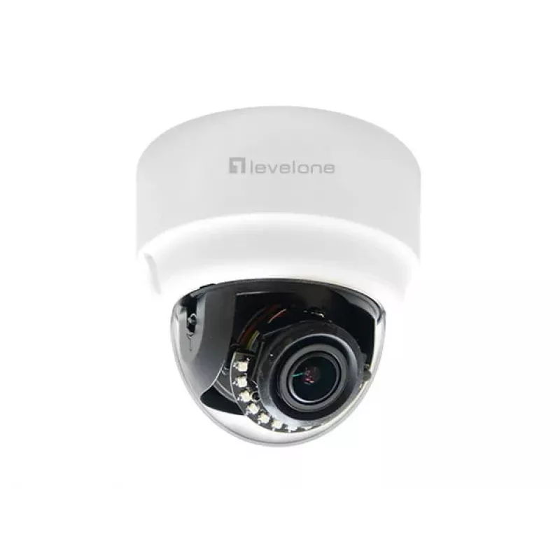 LevelOne FCS-3303 3MP dome IP-camera met PoE, IR-nachtzicht, IP66 IK10