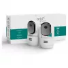 Arlo Essential 3 2K pan-tilt-zoom binnenbewakingscamera (2-pack, wit)