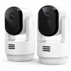 Arlo Essential 3 2K pan-tilt-zoom binnenbewakingscamera (2-pack, wit)