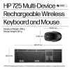 HP 720 Multi-Device draadloze toetsenbord- en muiscombinatie - Twilight Black 9T5A9AA#ABD