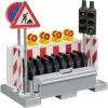 BRUDER verkeersveiligheidsset met verkeerslicht