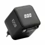 EFB Elektronik G652CE 65W GaN USB-C PD 3.0 wandlader met intrekbare kabel, zwart