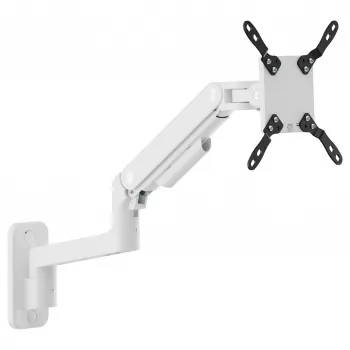 EQUIP 650140 Full-Motion wandbeugel voor 17-49 inch displays, 20 kg, wit