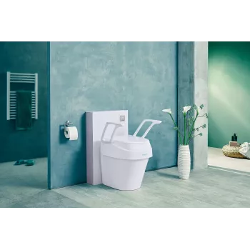 Dietz SmartFix toiletbril met armleuningen