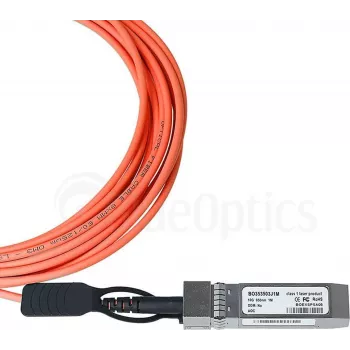BlueOptics SFP-AOC-10G-15M-RW-BO actieve optische kabel, SFP+ naar SFP+, 10 Gbps, 15 m, oranje
