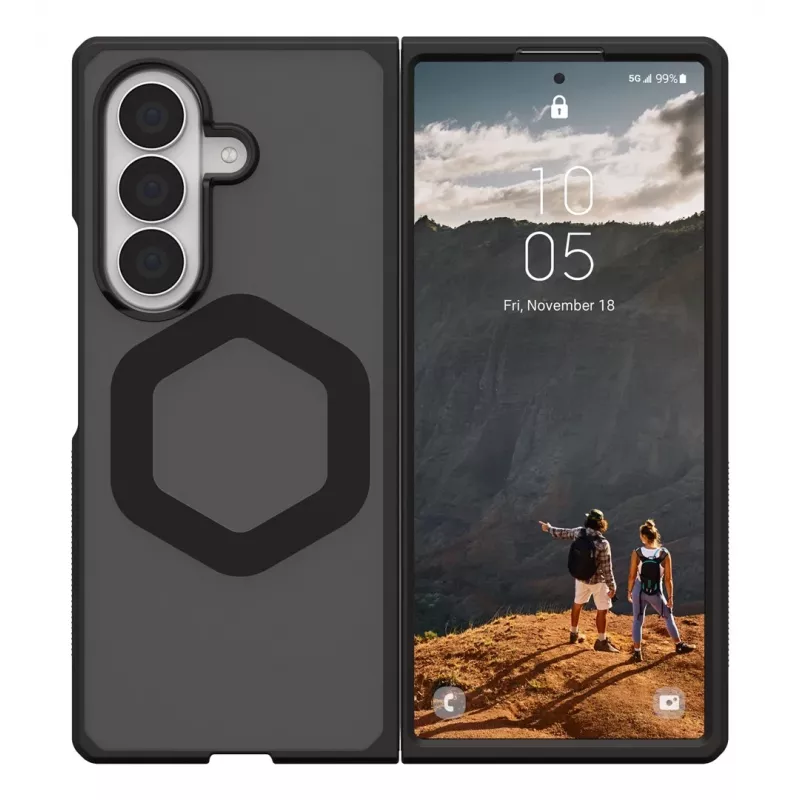 UAG Mouve hoes met magneetmodule voor Samsung Galaxy Z Fold 8 Ultra (Ash)