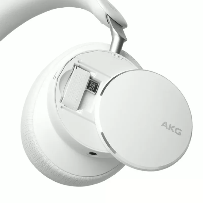 AKG N9 hybride draadloze over-ear koptelefoon met adaptieve ANC, Bluetooth 5.3 - wit