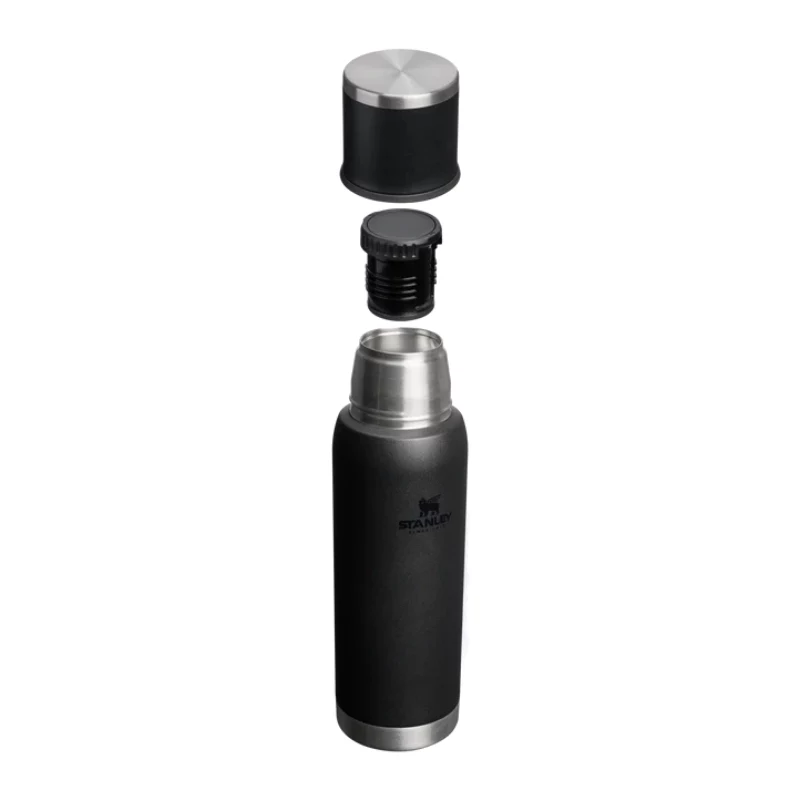 STANLEY Thermos The Adventure To-Go fles 1L zwart 2.0