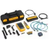 Fluke Networks LinkIQ Duo Industrial Ethernet kabel- en netwerktester-kit met M12-adapters, PoE, tot 10 Gb/s, Li-Ion, CAT 3-8 6029135