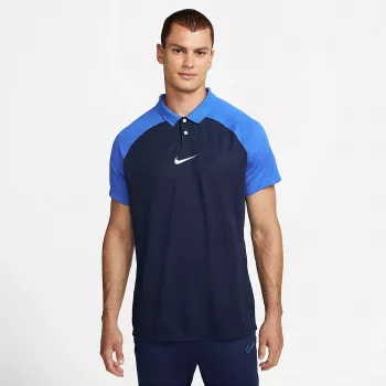 Nike Academy Pro heren korte mouw poloshirt Obsidian/wit DH9228 451 L