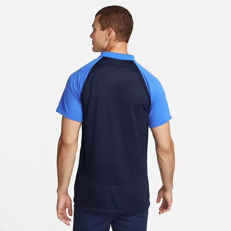 Nike Academy Pro heren korte mouw poloshirt Obsidian/wit DH9228 451 L