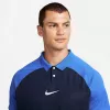 Nike Academy Pro heren korte mouw poloshirt Obsidian/wit M