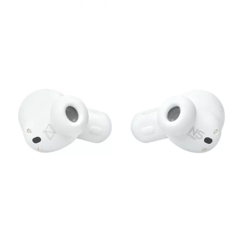 AKG N5 Hybrid draadloze noise-cancelling in-ear-koptelefoon wit Bluetooth 5.3