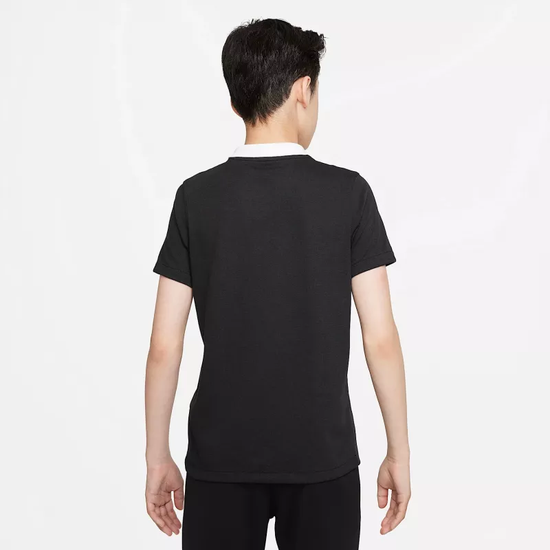 Nike Dri-FIT Park 20 poloshirt kinderen unisex korte mouw zwart CW6935 010 maat S
