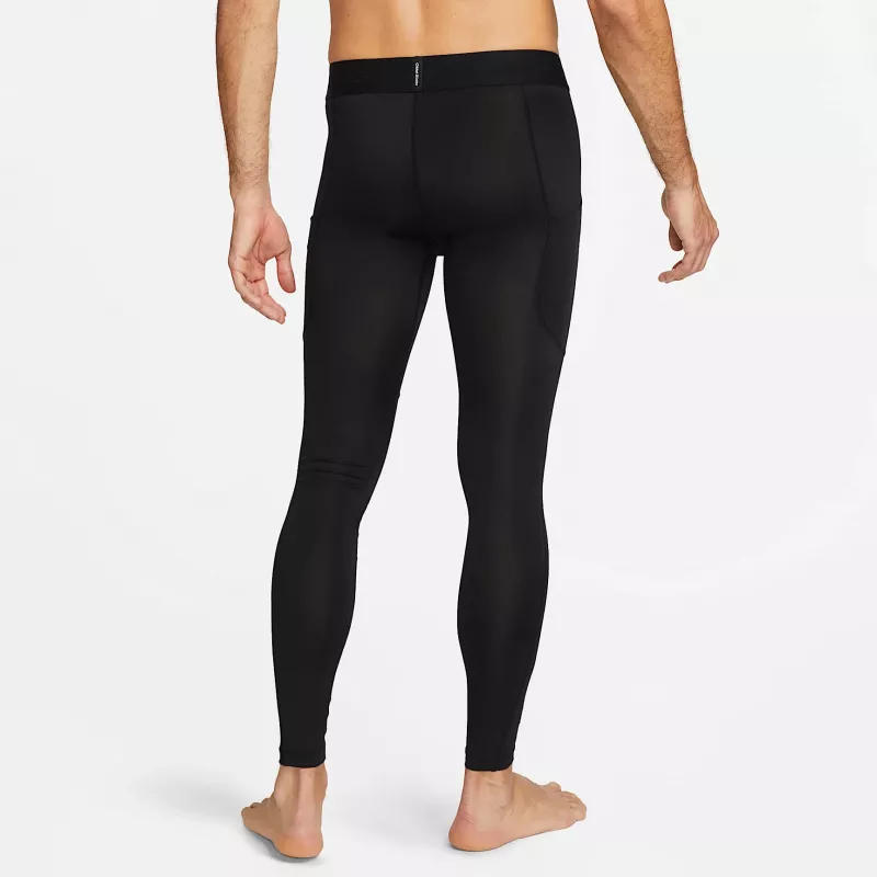 Nike Pro Dri-FIT Heren Trainings-Tights Zwart FB7952-010 Maat M